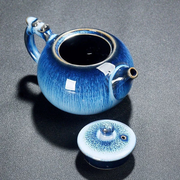 Glazed Ceramic Teapot-ToShay.org