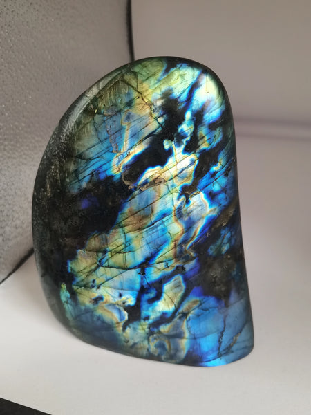 Blue Labradorite Crystal-ToShay.org