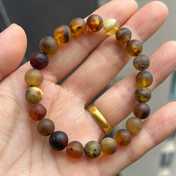 Yellow Amber Bracelet-ToShay.org