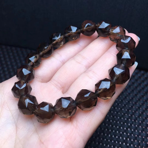 Brown Smoky Quartz Bracelet-ToShay.org