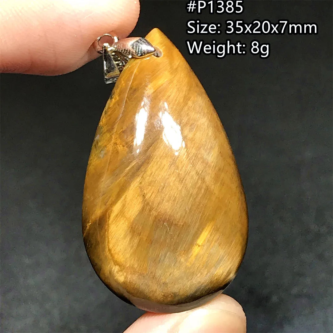 Blue Pietersite Pendant-ToShay.org