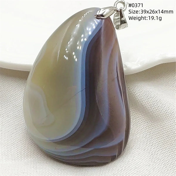 Black Agate Pendant-ToShay.org