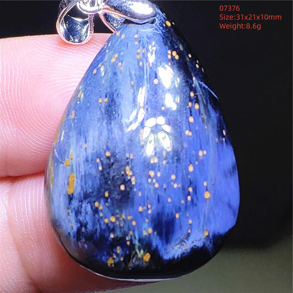 Blue Pietersite Pendant-ToShay.org