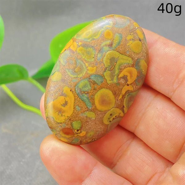 Green Rainforest Palm Stone-ToShay.org