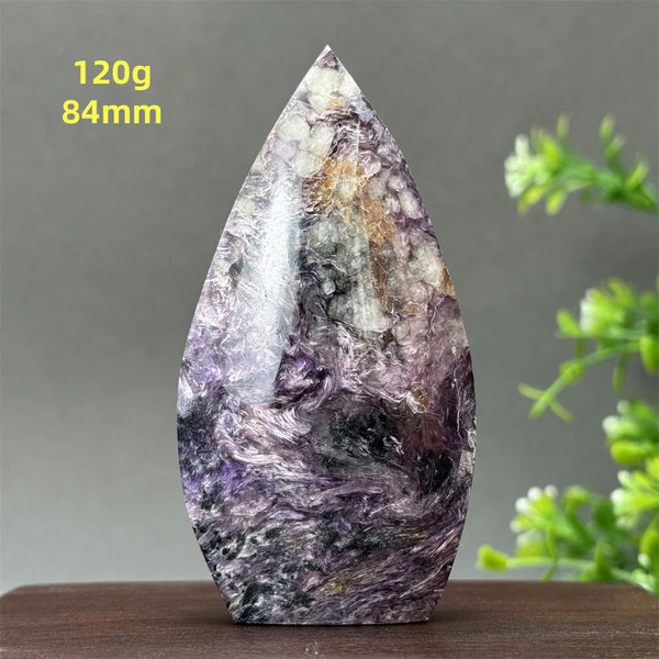 Purple Dragon Crystal Torch-ToShay.org
