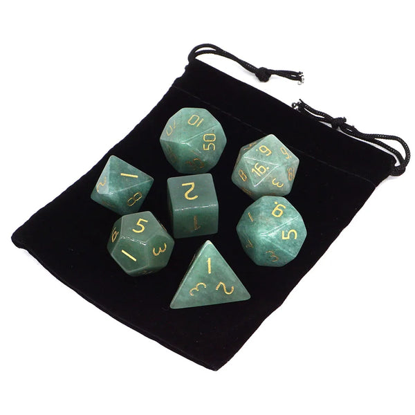 Crystal Platonic Solid Dice-ToShay.org