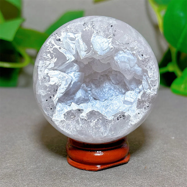Grey Agate Cluster Ball-ToShay.org