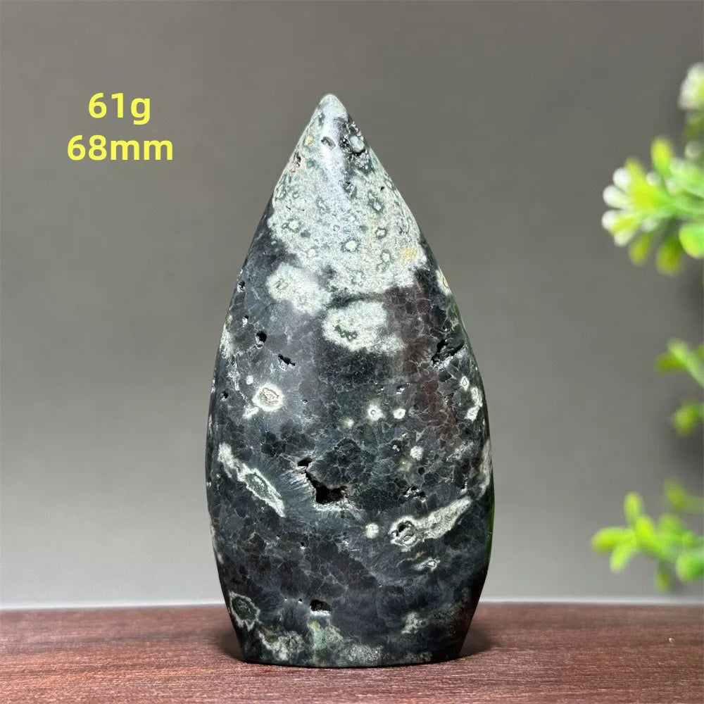 Green Marine Jasper Flame-ToShay.org