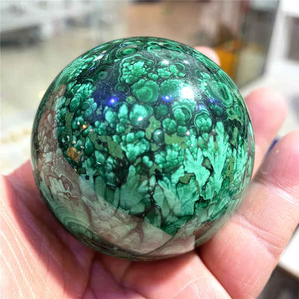 Green Malachite Ball-ToShay.org