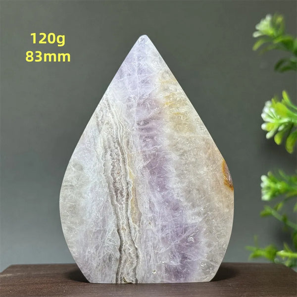 Purple Amethyst Agate Torch-ToShay.org