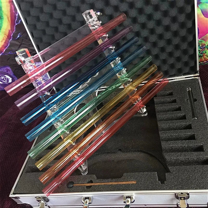Rainbow Crystal Singing Harp-ToShay.org