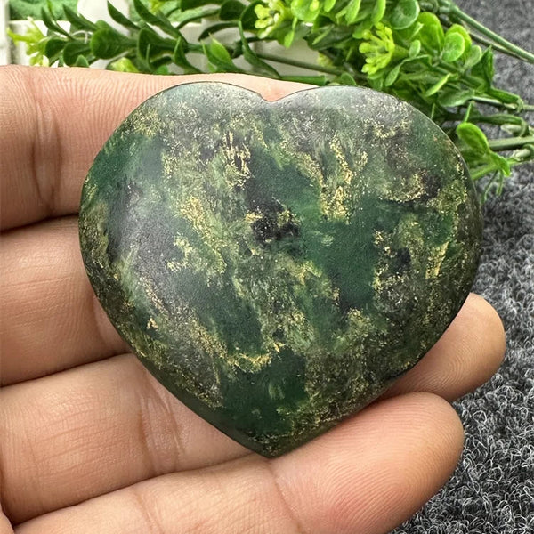 Green Emerald Stone Heart-ToShay.org