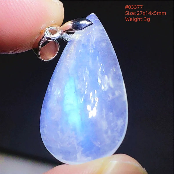 Blue Light Moonstone Pendant-ToShay.org