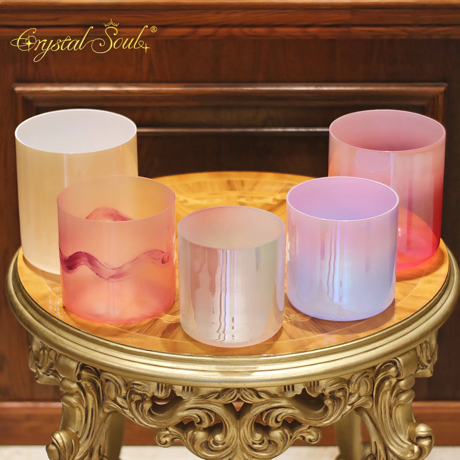 Mixed Crystal Singing Bowls-ToShay.org