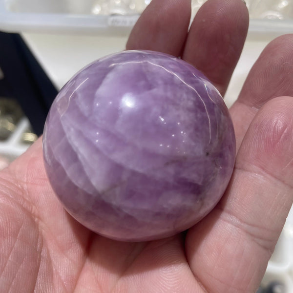 Purple Kunzite Ball-ToShay.org