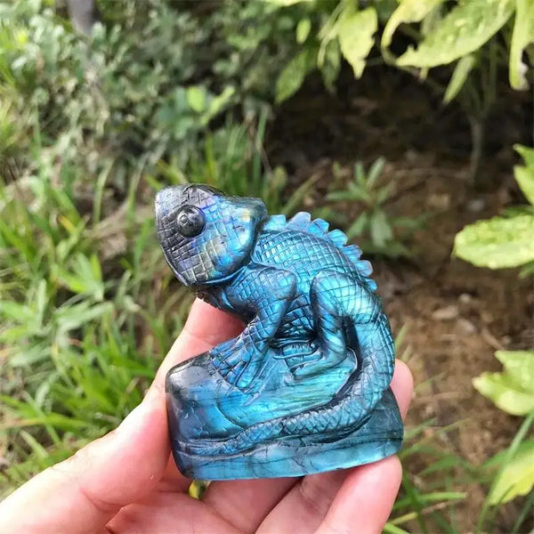 Blue Labradorite Lizard-ToShay.org