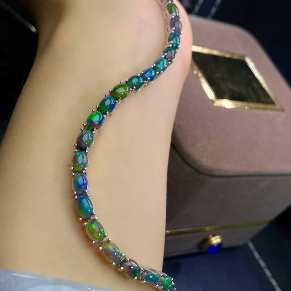 Rainbow Opal Bracelet-ToShay.org