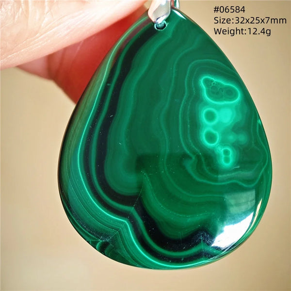 Green Malachite Pendant-ToShay.org
