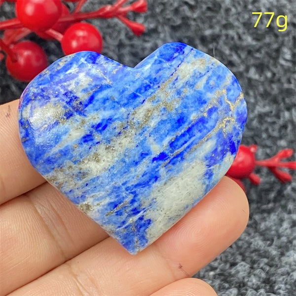 Blue Lapis Lazuli Hearts-ToShay.org