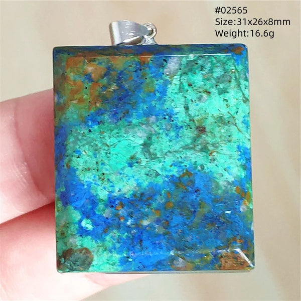 Blue Azurite Pendant-ToShay.org