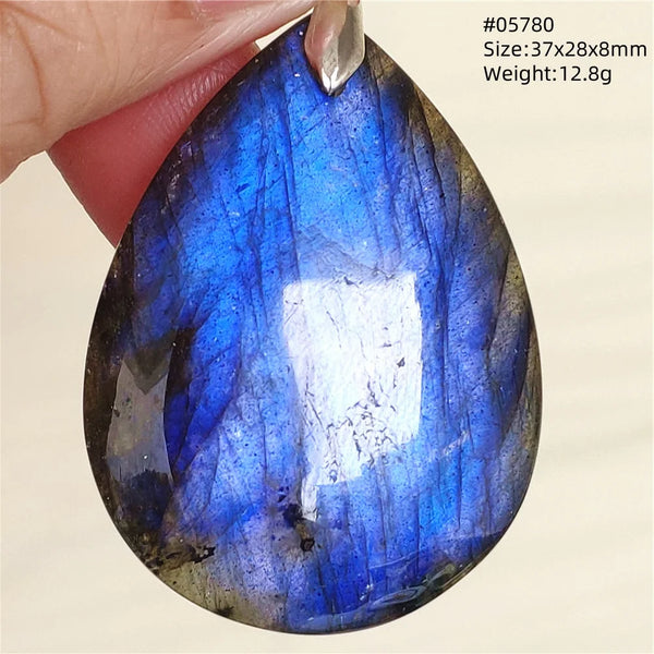 Blue Purple Labradorite Pendant-ToShay.org