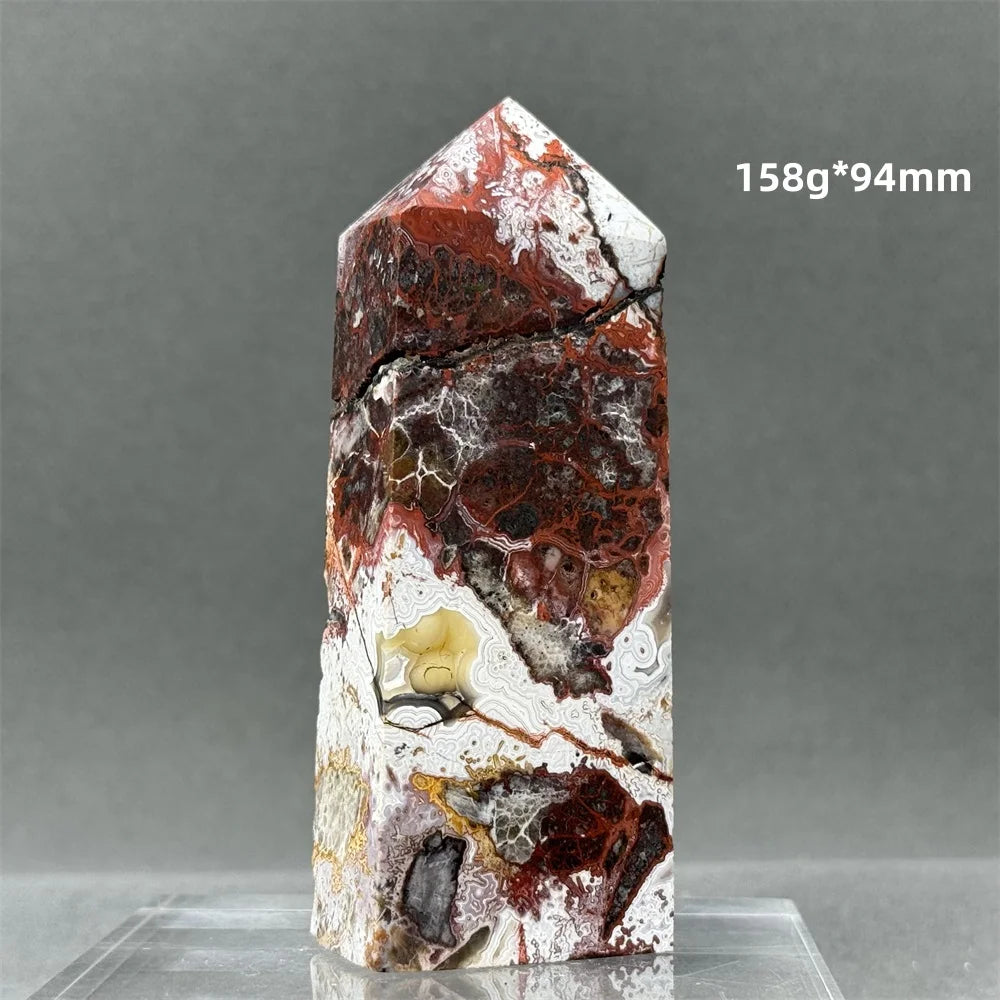 Red Agate Obelisk-ToShay.org