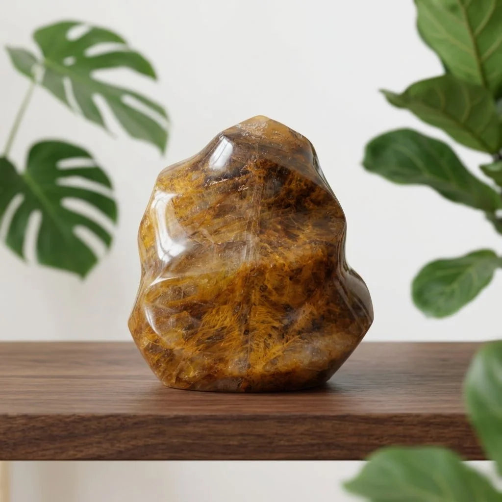 Yellow Fire Quartz Torch-ToShay.org