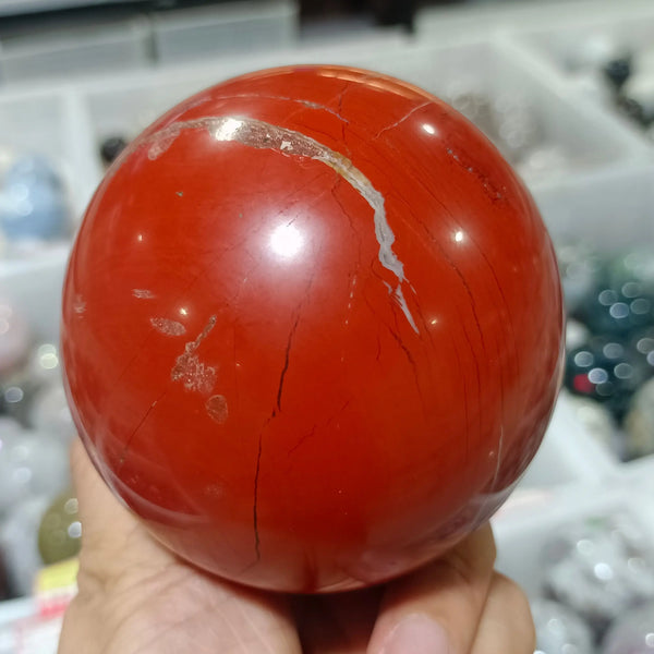 Red Jasper Ball-ToShay.org