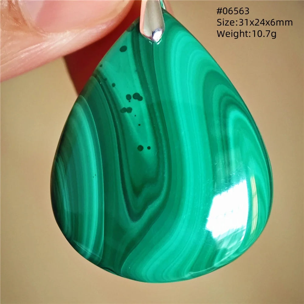 Green Malachite Pendant-ToShay.org