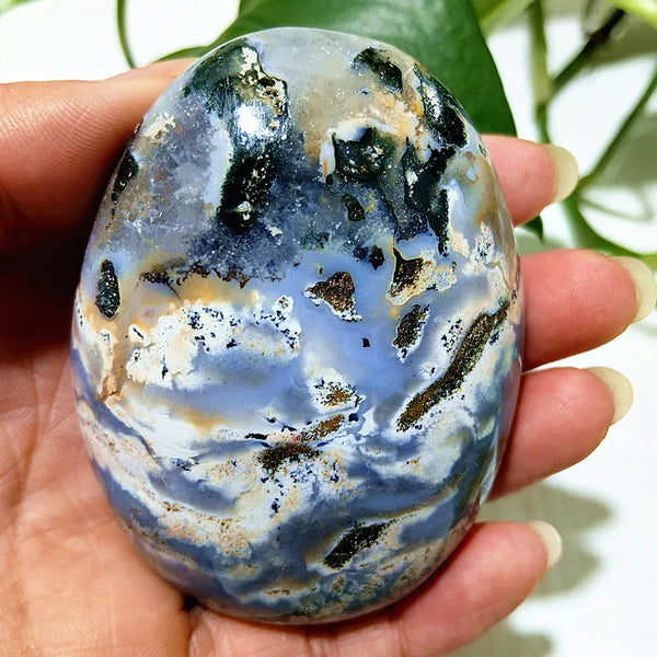 Ocean Jasper Palm Stone-ToShay.org