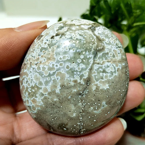 Ocean Jasper Palm Stone-ToShay.org