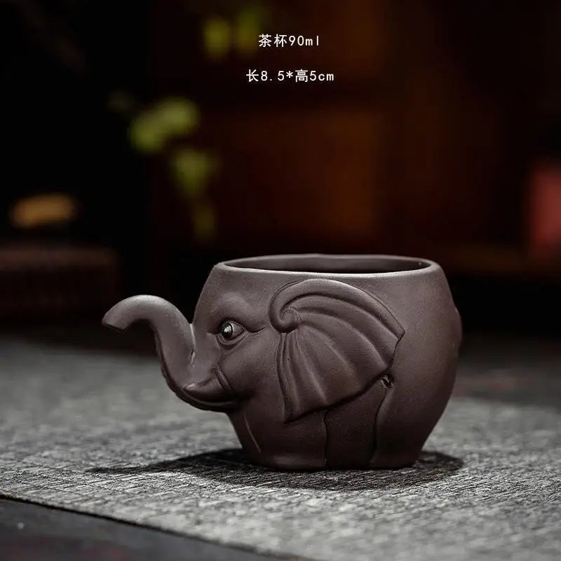 Elephant Clay Tea Set-ToShay.org