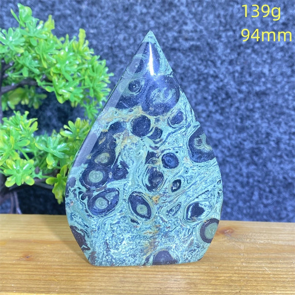Blue Malachite Crystal Torch-ToShay.org