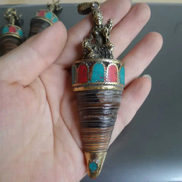 Tibetan Copper Ganesh Pendants-ToShay.org