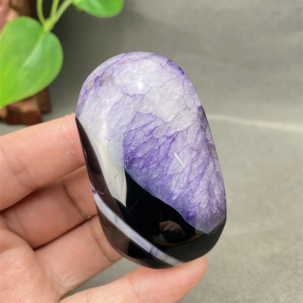 Purple Agate Pendant-ToShay.org