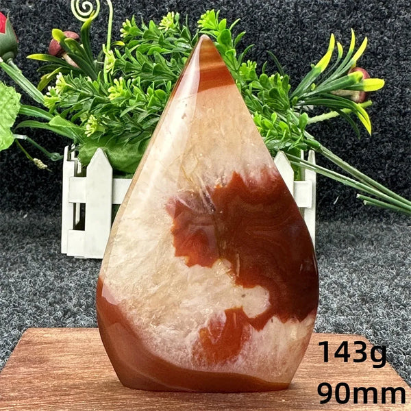 Red Carnelian Striped Agate-ToShay.org