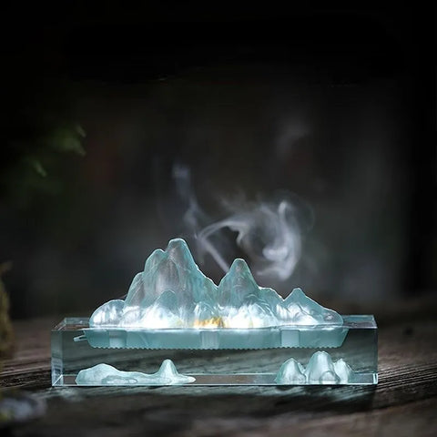 Glass Mountains Incense Holder-ToShay.org
