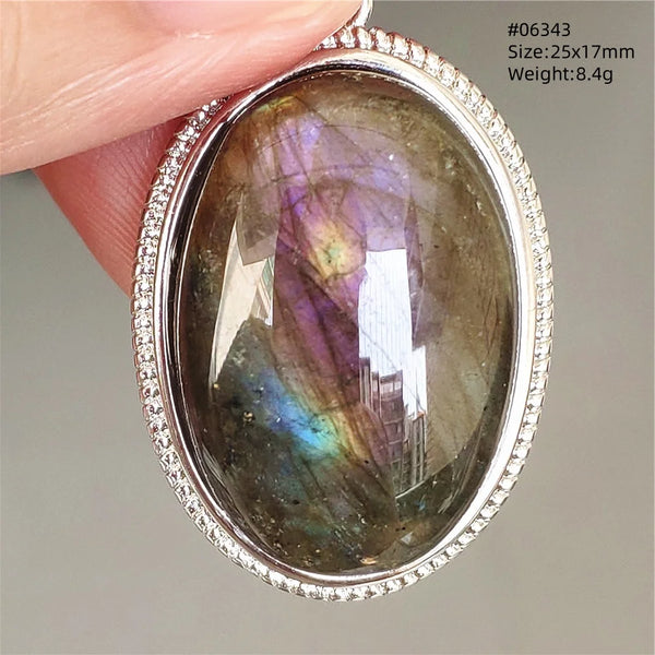 Blue Light Labradorite Pendant-ToShay.org