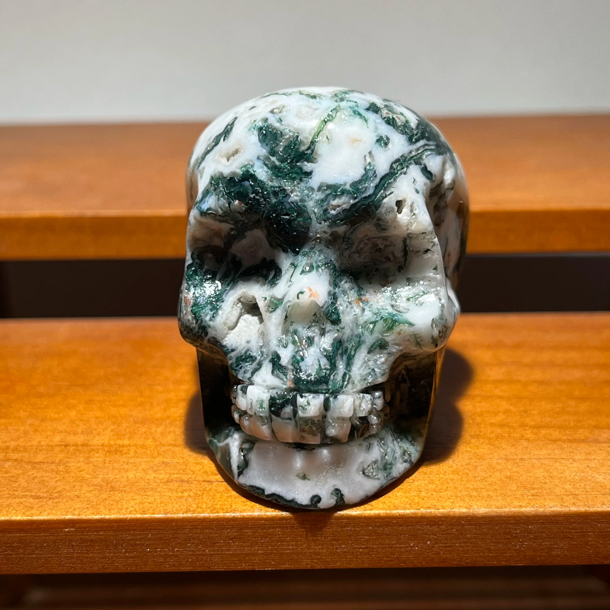 Green Jasper Skull-ToShay.org