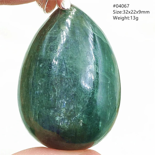 Green Kyanite Pendant-ToShay.org