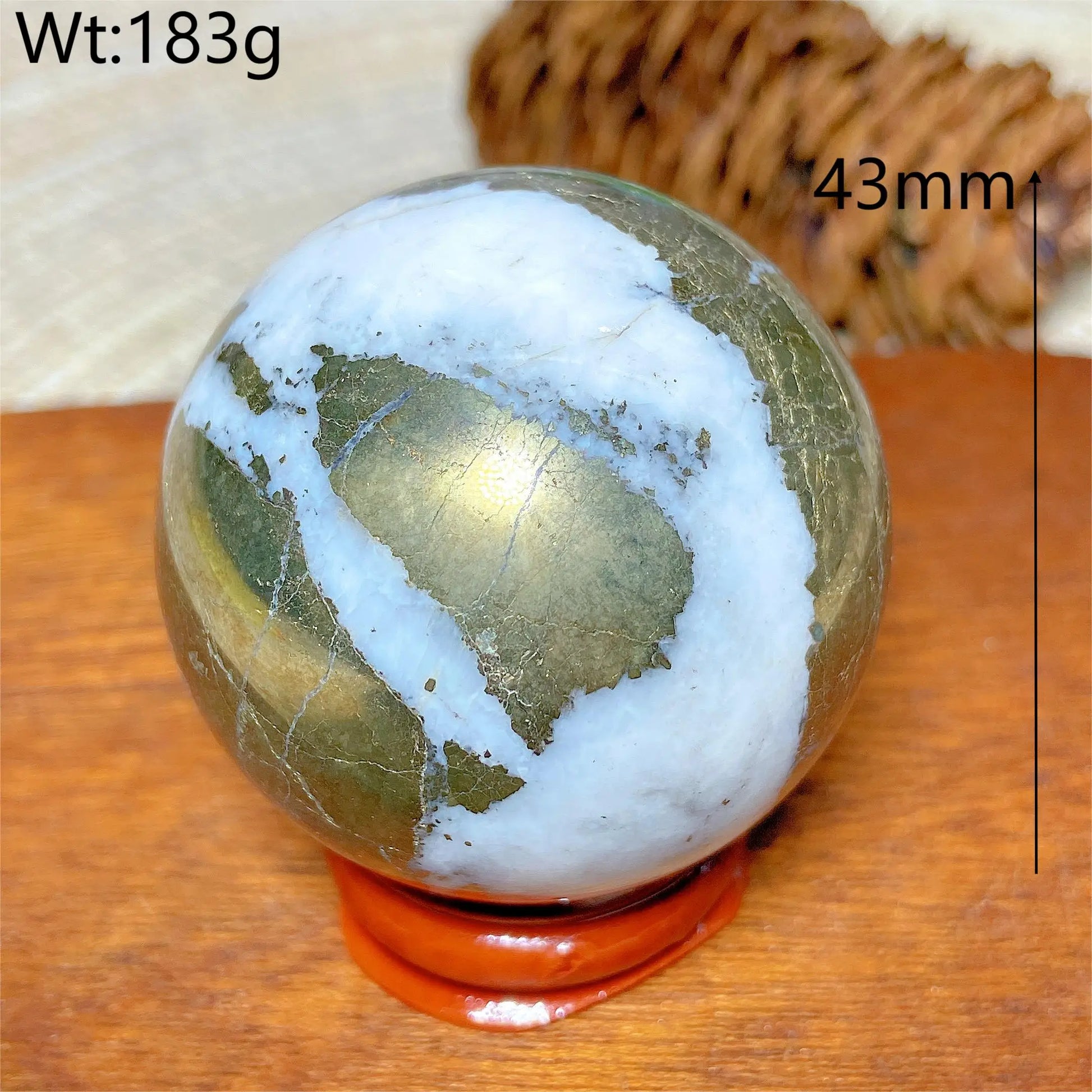 Gold Pyrite Ball-ToShay.org