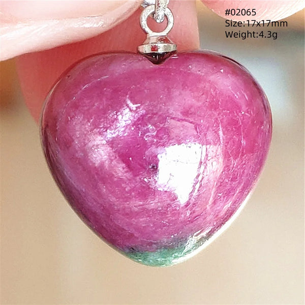 Red Ruby Zoisite Pendant-ToShay.org