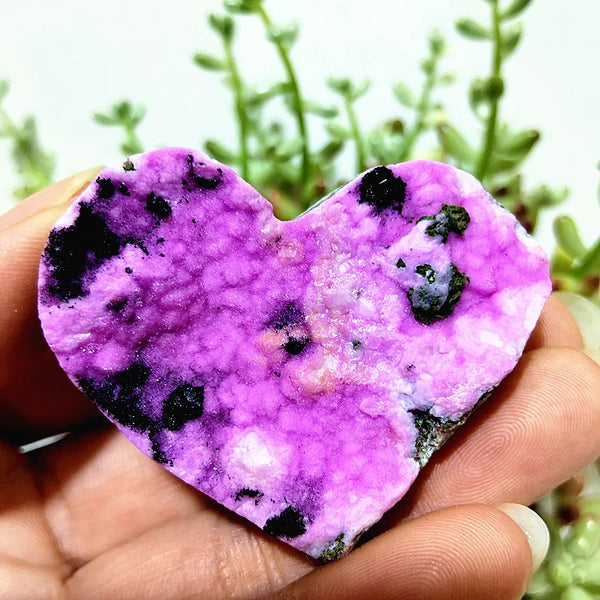 Pink Cobalt Calcite Heart-ToShay.org