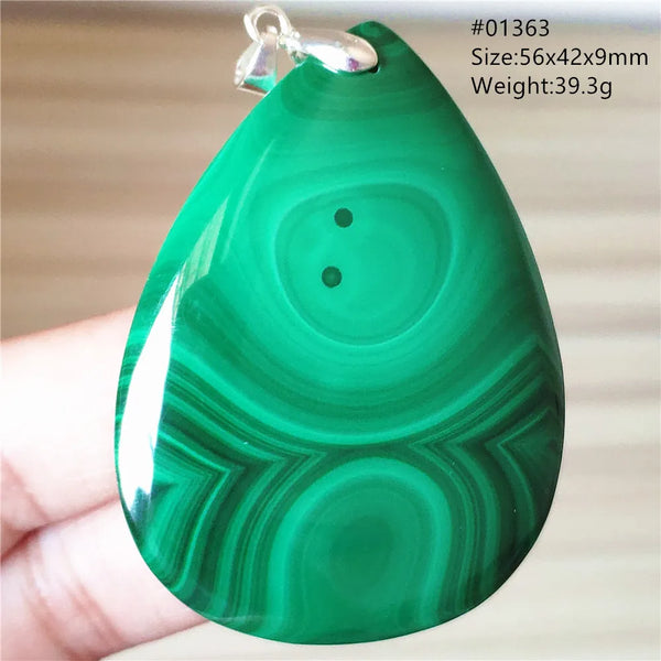 Green Malachite Pendant-ToShay.org