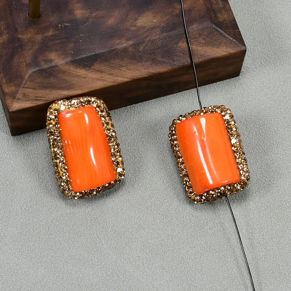 Orange Coral Beads-ToShay.org