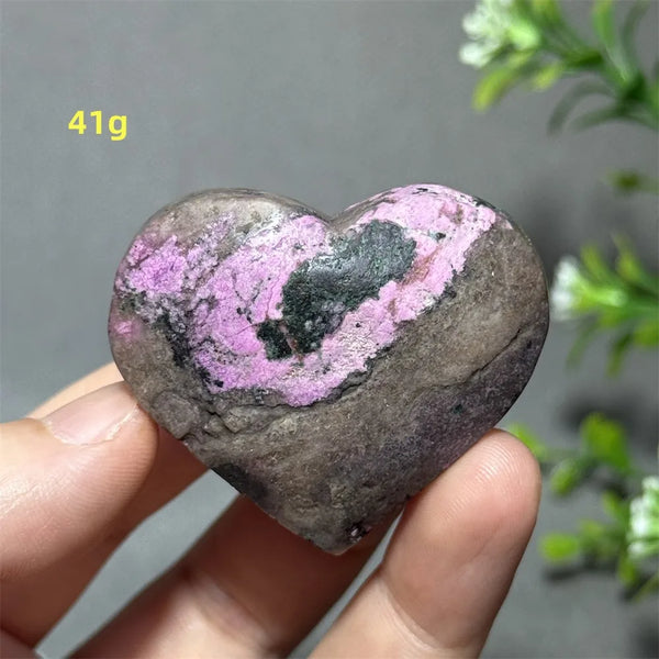 Pink Cobalt Calcite Heart-ToShay.org