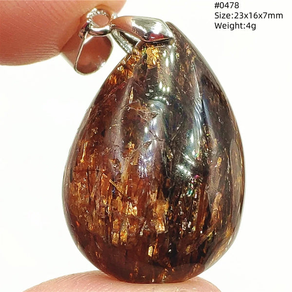 Black Copper Rutilated Quartz-ToShay.org