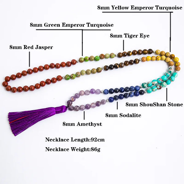 Chakra Crystal Japamala-ToShay.org