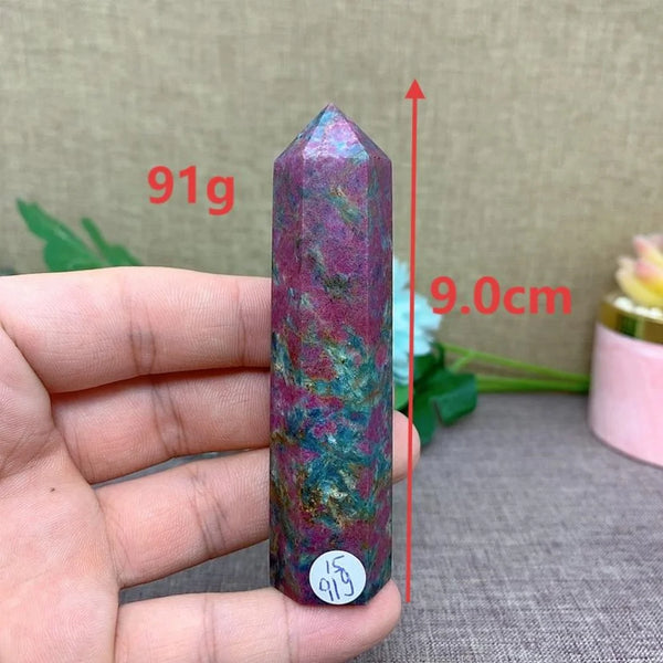 Red Ruby Crystal Point-ToShay.org