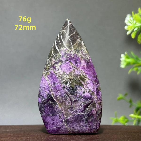 Purple Atlantis Amethyst Torch-ToShay.org